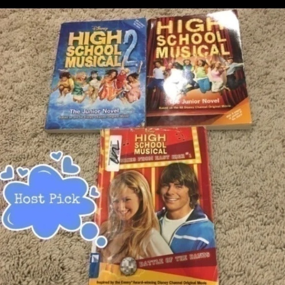 High School Musical paperback books
